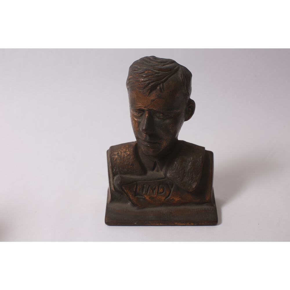 Charles Lindbergh Lindy Bust Figure Book End by Verona Aviation Memorabilia ~ 2
